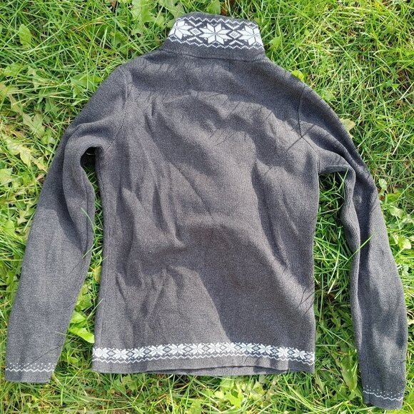 Eddie Bauer Ski Shirt Snowflake Print Size XL 60% Baumwolle - Picture 6 of 6